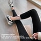 thumbnail image 5 of Polainas de yoga de cintura alta, pantalones negros cálidos para correr con entrenamiento de control de barriga de yoga para 10 ℃ -20 ℃, 5 of 6