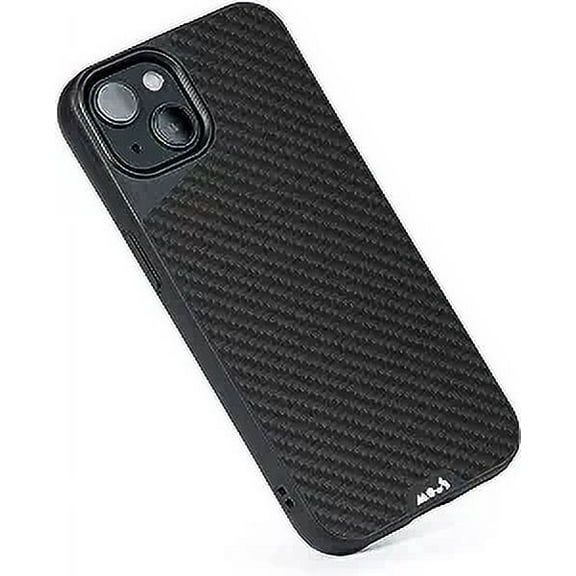 Mous - Case for iPhone 13 Mini - Carbon Fibre - Limitless 4.0 - Protective iPhone 13 Mini Case MagSafe Compatible - Shockproof Phone Cover