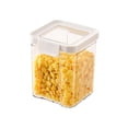 thumbnail image 2 of Airtight Food Storage Containers Set of 5 | Clear Plastic Kitchen Pantry Organizers for Flour, Rice, Pasta, Cereal & Snacks | BPA-Free, 2 of 3