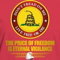 thumbnail image 3 of CafePress - (DTOM) The Price Of Freedom T Shirt - Women's Traditional Fit Dark T-Shirt, 3 of 4