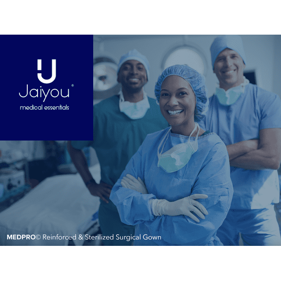 Jaiyou Medpro Sterile Reinforced Surgical Gown (AAMI Level 4)