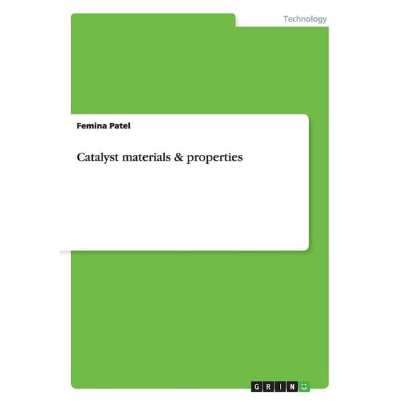 Catalyst materials & properties (Paperback)