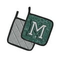 thumbnail image 2 of Carolines Treasures CJ2010-MPTHD Letter M Back to School Initial Pair of Pot Holders, 7.5HX7.5W, multicolor, 2 of 2