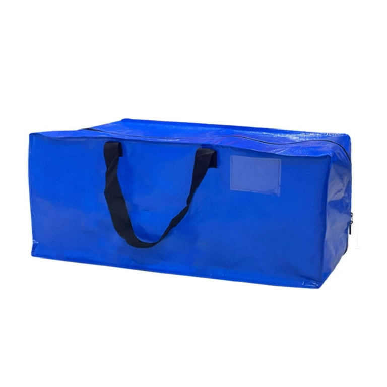 Kowaku Heavy Duty Large Moving Bags Multipurpose Storage Bags for Dorm Bedroom, Blue