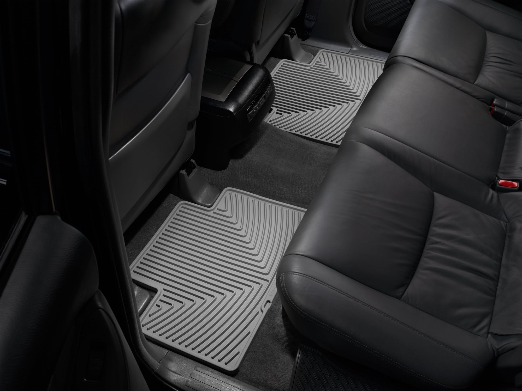 WeatherTech All-Weather Floor Mats compatible with Toyota 4Runner, Tacoma - 2nd Row, Grey
