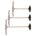 thumbnail image 4 of Shisuyan Jewelry Organizer Stand Antique Copper 3Pcs 3.1X1.4X5.1In, 4 of 8