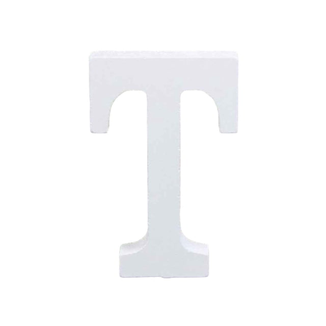 8cm 26 White Large Letters Alphabet Portable Props Lightweight Ornament Photography Props Wedding Party Home Decoration 19#