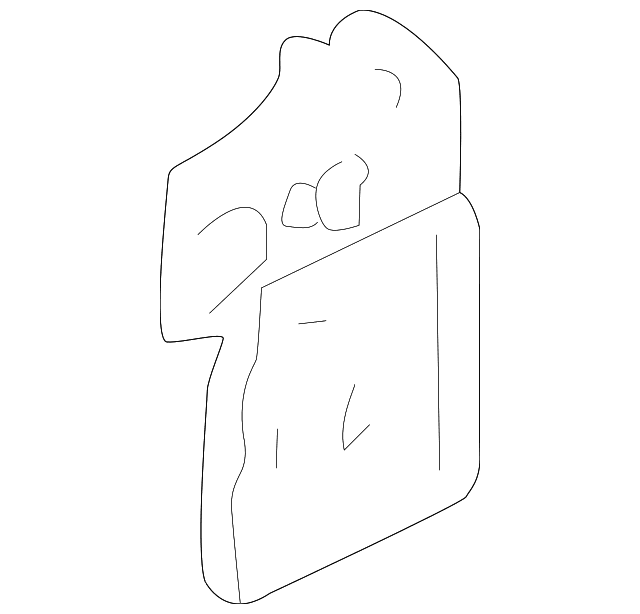 Genuine OE GM Upper Hinge - 10304598