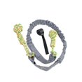 thumbnail image 4 of Juguete de cuerda para perros Salvador Bungee resistente a mordeduras gris, 4 of 10