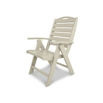 Yacht Club Highback Chair in Sand Castle