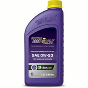 Royal Purple 01020 Oil RP Series SAE 0W-20; Synthetic; 1 Quart Bottle; Single