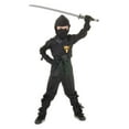 thumbnail image 2 of Underwraps UR25852MD Child's Green Ninja Halloween Costume - Medium, 2 of 2