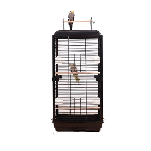 Jaula de pájaros de lujo for loros, nuevo tipo completo de pajarera y nido