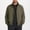 Green, variant on Baggy Jacket Jerdar Men's Stand Collar Jacket Full Zip Up Pockets Polyester Solid Color Spring Fall Casual Commute Work Everyday Basic Lightweight Coat Outerwear