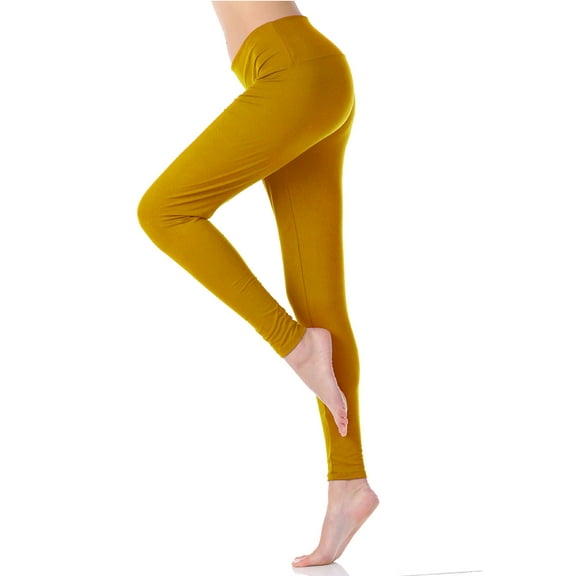 ZZwxWA High Waisted Leggings Buttery Soft Casual Sport Leggings for Women Non See Through Gym Leggings