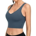 thumbnail image 1 of Alove Quick Dry Cropped Tank For Women V Neck Stretchy Camisole, 1 of 5