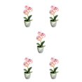 thumbnail image 2 of Flor artificial apta para mascotas Inteprter no tóxica decoración de fiesta en maceta Rosa falso Type2 NO2, 2 of 6