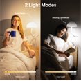thumbnail image 2 of Lámpara de cabecera de cama Clip On Light Shroommate, color blanco, 2 of 6