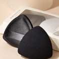 thumbnail image 2 of Triangle High Definite Black Powder Puff Dry Wet Use Non Eating Powder Concealer Makeup Holding Sponge Powder Air Cushion Beauty Egg, 2 of 7