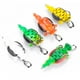 thumbnail image 5 of 5 unids/caja colorido suave simulando forma de pato señuelo anzuelo cebo de pesca para pescar peces, 5 of 9