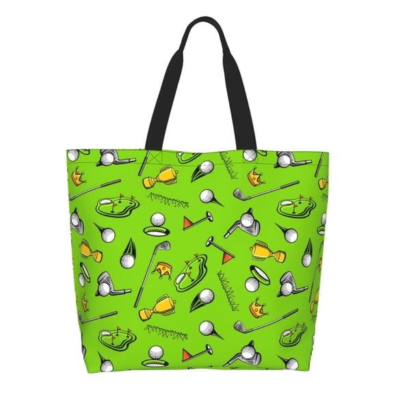 Easygdp Golf Sport Club Tote Bags for Women,Women Travel Shoulder Bags Handbags，Big Capacity Shopping Work Bag
