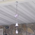 thumbnail image 4 of Rustic Metal Flying Pig Wing Hanging Wind Chime Set Patio Garden Porch Outdoor Decor, 4 of 4