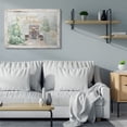 thumbnail image 2 of Stupell Industries All Is Calm Phrase Vintage Christmas Country Road Holiday Painting Gallery Wrapped Canvas Art Print Wall Art, 36 x 48, 2 of 6