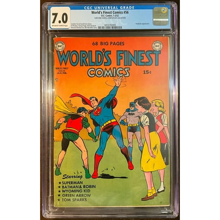 World s Finest Comics #56 - CGC 7 Comic Book