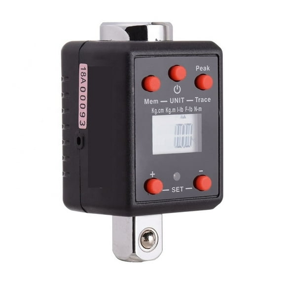 High Exactness Digital Torque Adapter 1.5-1000nm 1/4 3/8 1/2 3/4 Specification Adjustable Torque Wrench Hand Tools ,Versatile Torque Units