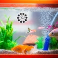 thumbnail image 4 of Minkissy 6Pcs Fish Tank Aquarium Thermometer Stickers White Adhesive Strip Color Changing Display, 4 of 6