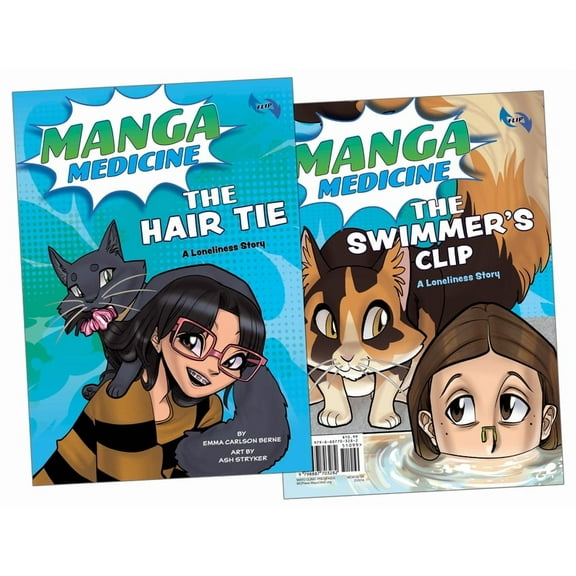 Manga Medicine The Hair Tie / The Swimmer's Clip: Two Loneliness Stories, (Paperback)