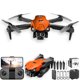 thumbnail image 1 of Pisexur Electrónica para Hombres Drone con ESC HD Tres Cámaras Motor Sin Escobillas Control Remoto Evita Obstáculos y Luz Fría 2.4G RC Quadcopter Altitud Retención Zoom 50x Electrónica para Niños, Or, 1 of 9