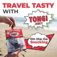 thumbnail image 2 of Spicy Beef Jerky (Sriracha) - Extra Tender Beef Jerky Snack - Beef Jerky Snack Packs - Carne Seca - Camping, Hiking Snacks - Keto Friendly, Gluten-Free Beef Jerkey - 2 x 2.25oz - Made in USA, 2 of 6