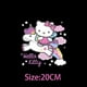 thumbnail image 4 of Hello Kitty Sanrio My Melody Kuromi parches para ropa, pegatinas de transferencia de calor DIY, camisetas, sudaderas con capucha, 4 of 4