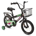 thumbnail image 1 of Bicicleta Infantil R14 Verde Canastilla Rueditas Portabulto, 1 of 3
