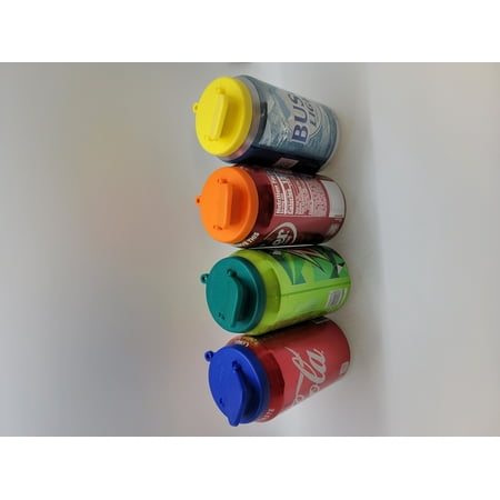 

Beverage Buddee Can Cover-Best Can Cover For Standard Size Soda/Beer/Energy Drink Cans-Made In The USA-BPA/PCB Free - 4 pk-Assorted Colors