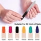 thumbnail image 4 of Lima de uñas de cristal, paquete de 6, lima de uñas, lima de uñas de cristal para uñas naturales para hombres y mujeres, paquete de regalos únicos para mujeres y niñas, 4 of 5