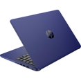thumbnail image 6 of HP 14 Business Laptop, 14 Inch HD Display, Intel Celeron N4120, 4GB RAM, 128GB (64GB eMMC + 64GB SD Card), Windows 11, 1 Year Office 365, HDMI, Webcam, Indigo Blue, 6 of 6