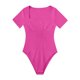 thumbnail image 3 of Body moldeador de moda para mujer, ajustado, informal, liso, mono de yoga, pantalones cortos, corsé, mono para mujer, 3 of 3