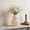 White, variant on cpengpj Sophisticated Gourd-Shaped Glass Vase, Premium Clear Finish, for Home Living Room Office Classic Floral Decor, 1 Piece