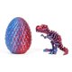 thumbnail image 2 of Huevos de dragón de juguete impreso en 3D con dinosaurio dentro de un regalo de Pascua (azul), 2 of 2