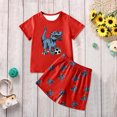 thumbnail image 6 of TBWNWG Pjs for Boys,Boys Summer Pajamas Sets Short Cotton Pjs,Size 9-10 Years, 6 of 9