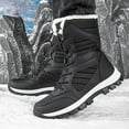 thumbnail image 2 of Women's Boots Thickened Long Lined Warm High Top Oversized Winter Boots for Comfort and Style, 2 of 9