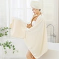 thumbnail image 1 of Fiudx Juego de Toallas de Baño de Terciopelo, Diseño Suave y Absorbente, Material Que No Suelta Pelusa, Ideal para Baño o Dormitorio, Secado Rápido, Multiusos, Juego de 3 Piezas, Tamaños 35 X 75 Cm,, 1 of 4