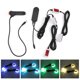 thumbnail image 4 of 4‑In‑1 5V/12V Car Interior Ambient Light 7 Colors Adjustable Voice Control Flashing LampCigarette Lighter Plug, 4 of 5