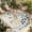 Blue Beige, variant on Orange Blue Botanical Outdoor Rug for Patio/Deck/Porch, Non-Slip Large Area Rug 6 x 9 Ft, Weeping Fall Eucalyptus Leaves Rustic Indoor Outdoor Rugs Washable Area Rugs, Camping Rug Carpet Runner