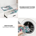 thumbnail image 5 of Naloa Swimming Bulldog Dish Drying Mat for Kitchen Counter, Heat Resistant Drainer Mats, Absorbent Draining Mat,Dish Rack Pad,16"x18", 5 of 8