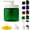 Green/White, variant on Royal Massage 16oz Massage Oil/Lotion/Cream Pump Jar with Locking Twist Top (Blue/White, 1)