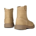 thumbnail image 4 of BOCCA Kids Ankle Boots Girls Boys Side Zipper Suede Combat Boots Toddler Little Kid for Casual School Outdoor, 4 of 5