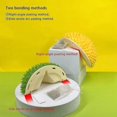 thumbnail image 4 of Cepillo Para Gatos Esquina Creativo Durian Masaje Para Gatos Auto Peluquero Peine Cepillo El Gato Frota La Cara Con Un Peine Para Cosquillas Herramientas Para El Aseo De Mascotas -ayane, 4 of 4